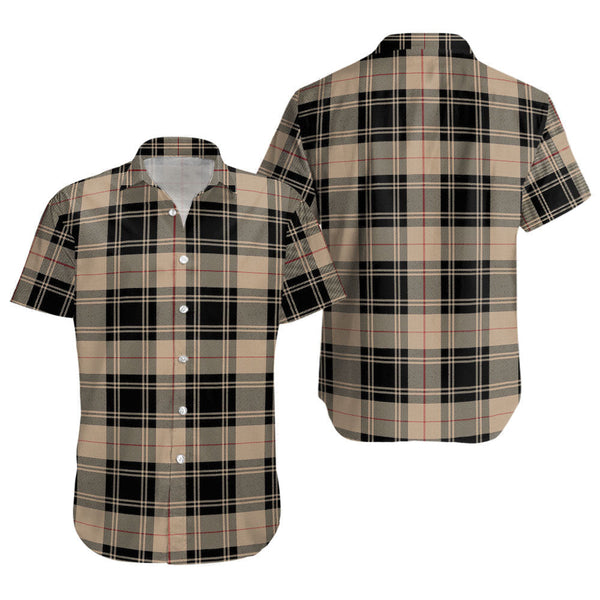 Moffat Weathered Clan Badge Tartan Short Sleeve Shirt
