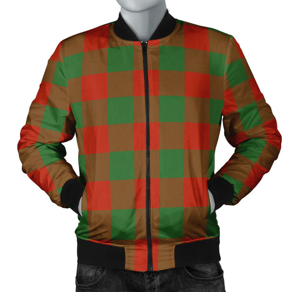 Moncrieffe Ancient Clan Badge Tartan Bomber Jacket