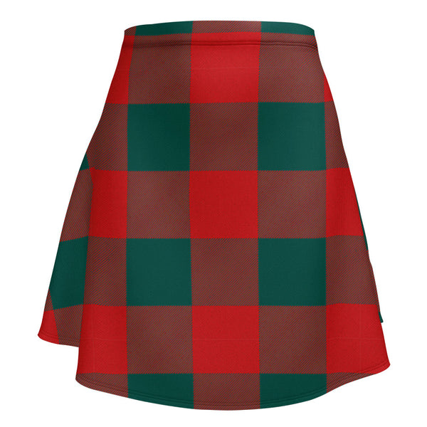 Moncrieffe Modern Clan Badge Tartan Flared Skirt