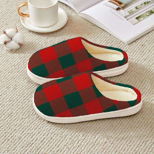 Moncrieffe Modern Clan Badge Tartan Plush Slipper