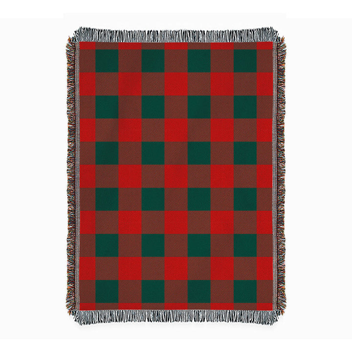 Moncrieffe Modern Clan Badge Tartan Woven Blanket