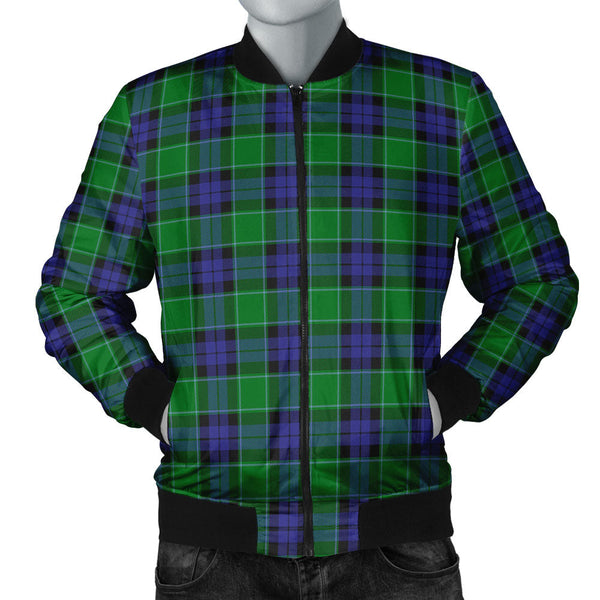 Monteith Clan Badge Tartan Bomber Jacket