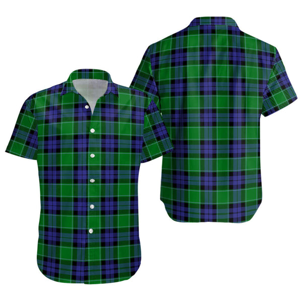 Monteith Clan Badge Tartan Short Sleeve Shirt