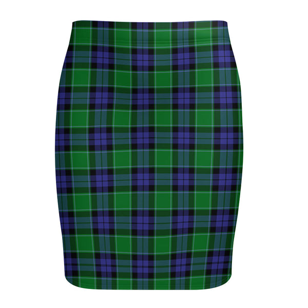 Monteith Tartan Fitted Skirt