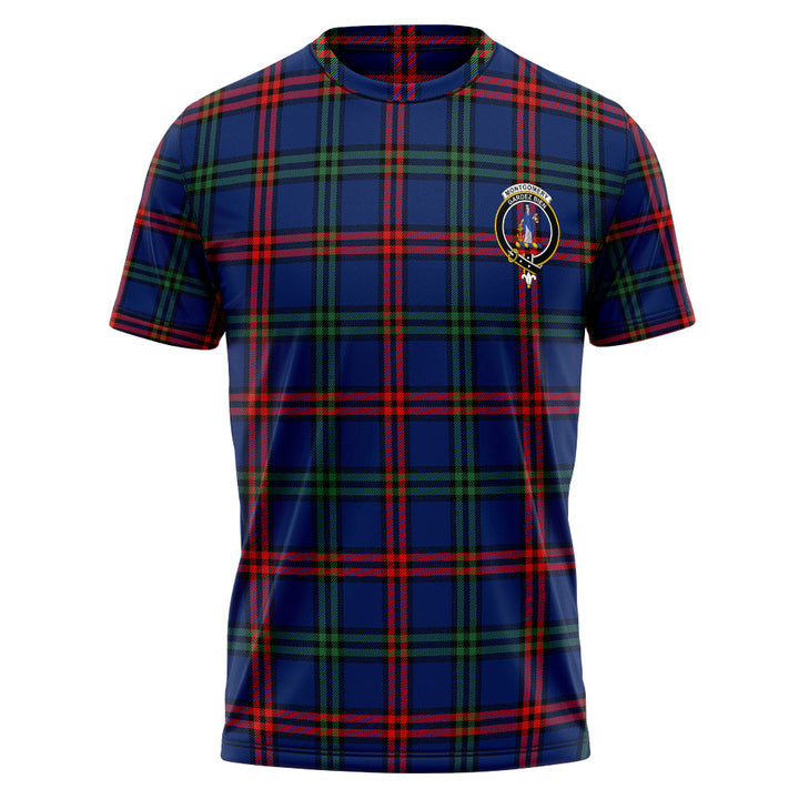 Montgomery Modern Clan Badge Tartan T-Shirt