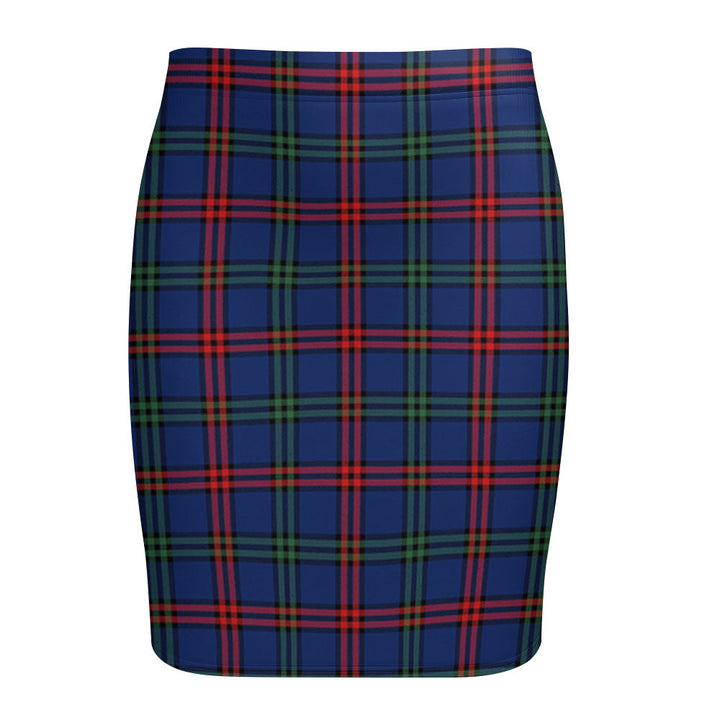 Montgomery Modern Tartan Fitted Skirt