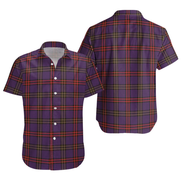 Montgomery Weathered Clan Badge Tartan Short Sleeve Shirt