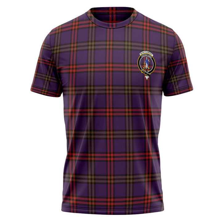 Montgomery Weathered Clan Badge Tartan T-Shirt