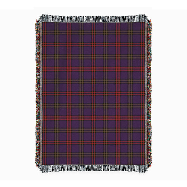 Montgomery Weathered Clan Badge Tartan Woven Blanket