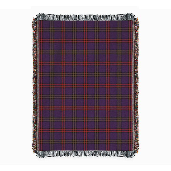 Montgomery Weathered Clan Badge Tartan Woven Blanket