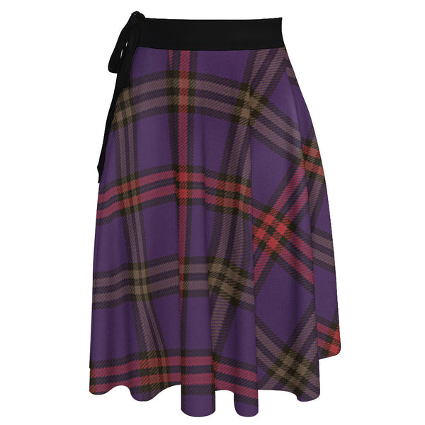 Montgomery Weathered Tartan Wrap Skirt