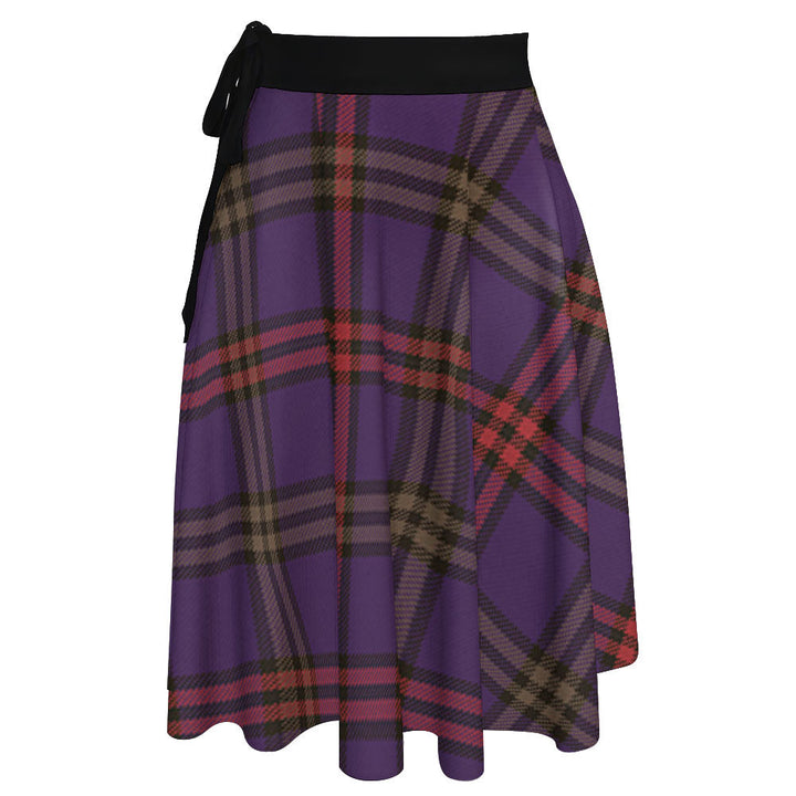 Montgomery Weathered Tartan Wrap Skirt