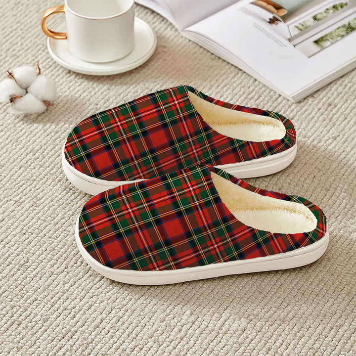 Monypenny Clan Badge Tartan Plush Slipper