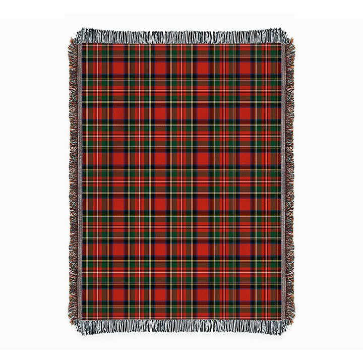Monypenny Clan Badge Tartan Woven Blanket