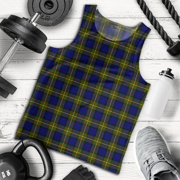 More (Muir) Clan Badge Tartan Men Tank Top