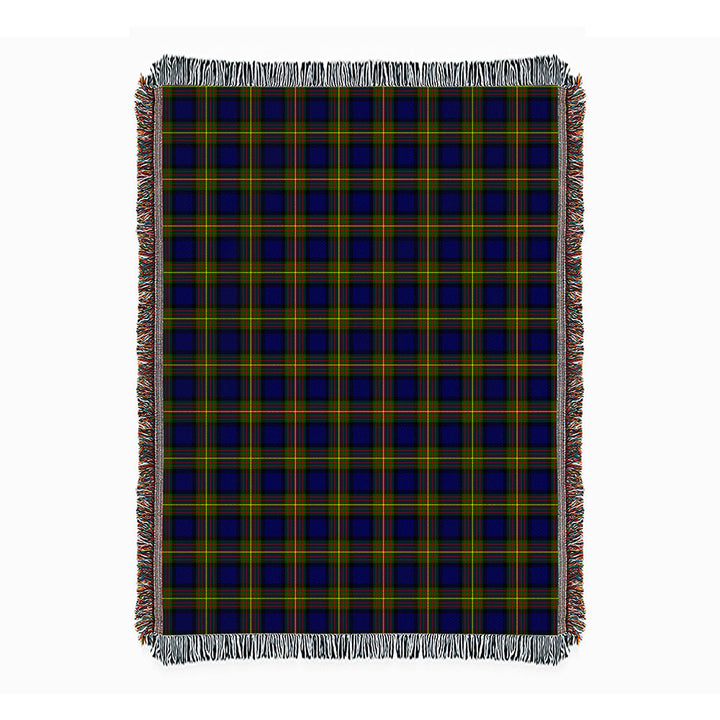 More (Muir) Clan Badge Tartan Woven Blanket