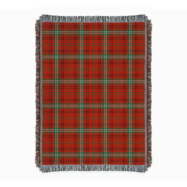 Morrison Ancient Clan Badge Tartan Woven Blanket