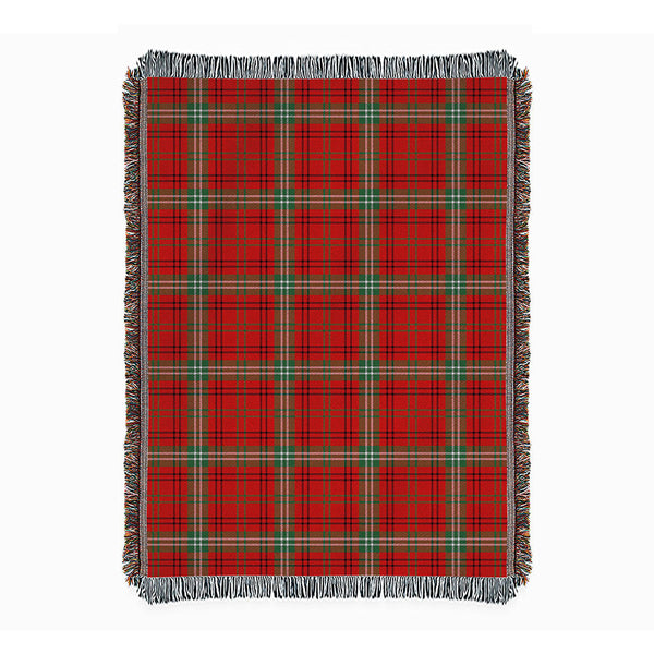 Morrison Modern Clan Badge Tartan Woven Blanket