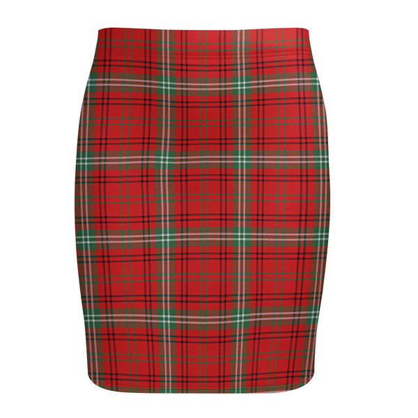 Morrison Modern Tartan Fitted Skirt