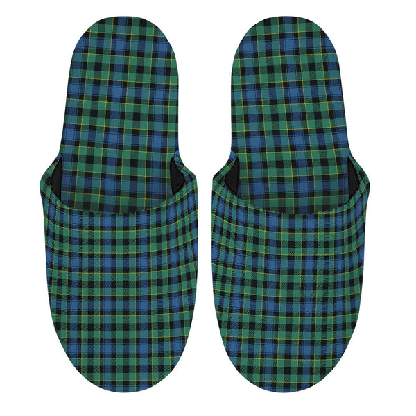 Mouat Clan Badge Tartan Mop Slippers