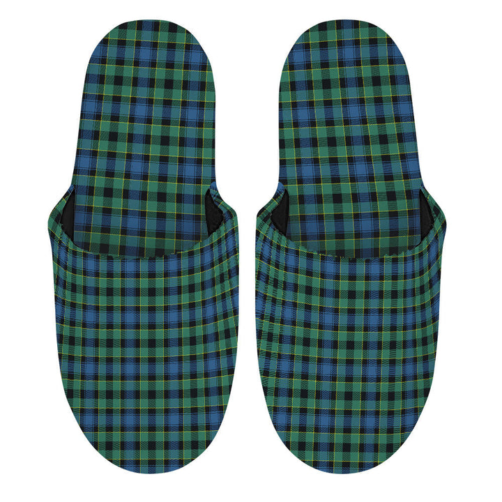 Mouat Clan Badge Tartan Mop Slippers