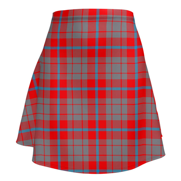 Moubray Clan Badge Tartan Flared Skirt