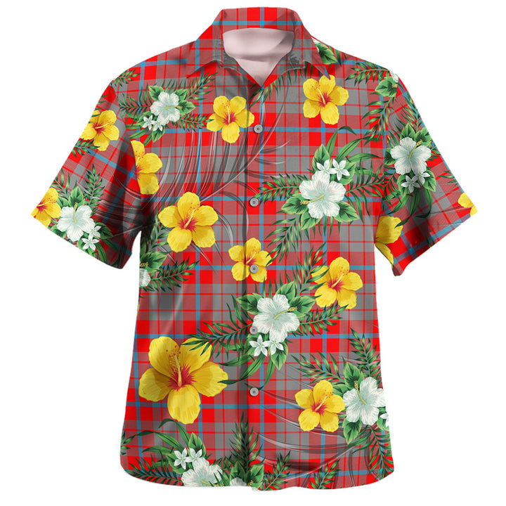Moubray Clan Badge Tartan Hawaiian Shirt Summer Vibes Style