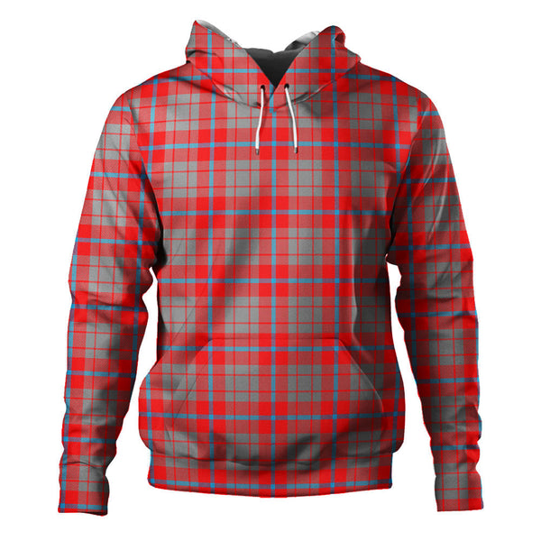 Moubray Clan Badge Tartan Hoodie