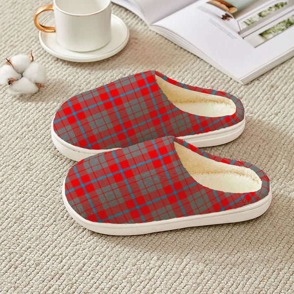 Moubray Clan Badge Tartan Plush Slipper