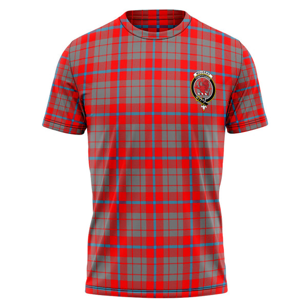 Moubray Clan Badge Tartan T-Shirt
