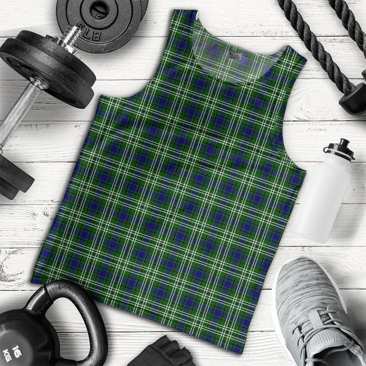 Mow Clan Badge Tartan Men Tank Top