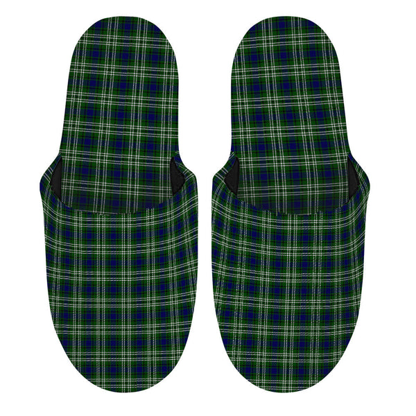 Mow Clan Badge Tartan Mop Slippers