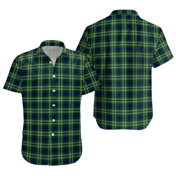 Mow Clan Badge Tartan Short Sleeve Shirt