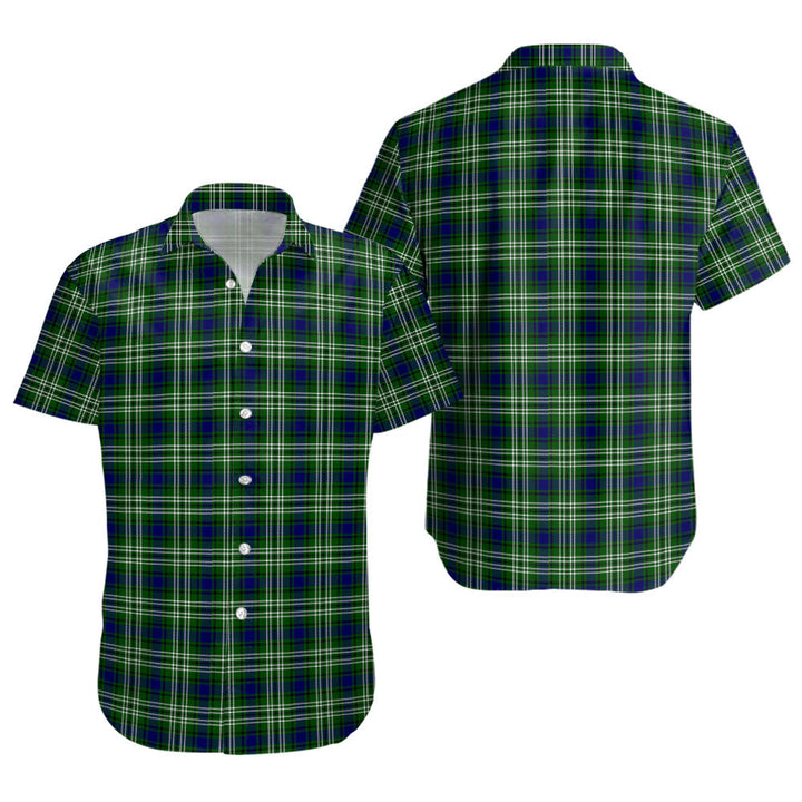 Mow Clan Badge Tartan Short Sleeve Shirt