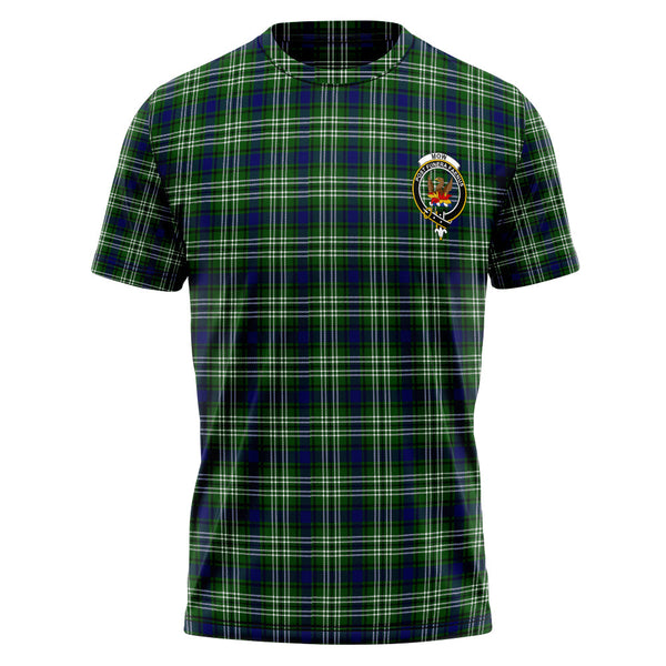 Mow Clan Badge Tartan T-Shirt