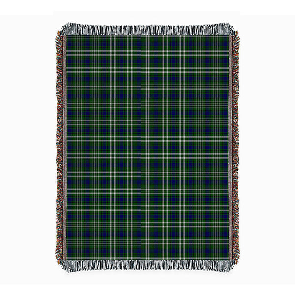 Mow Clan Badge Tartan Woven Blanket