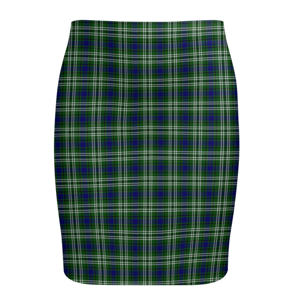 Mow Tartan Fitted Skirt