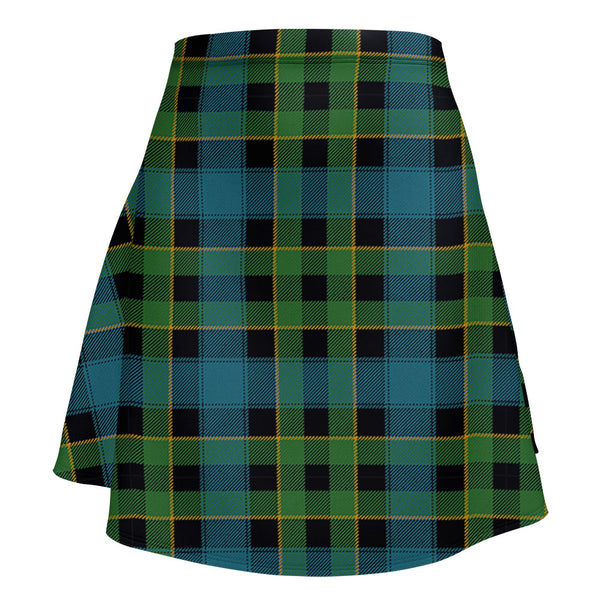 Mowat Ancient Clan Badge Tartan Flared Skirt