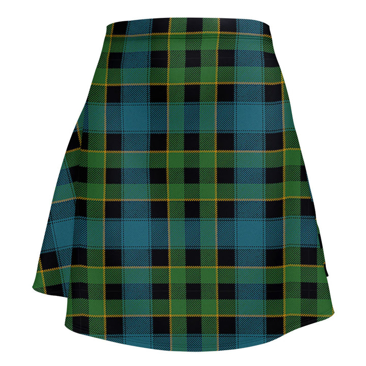Mowat Ancient Clan Badge Tartan Flared Skirt