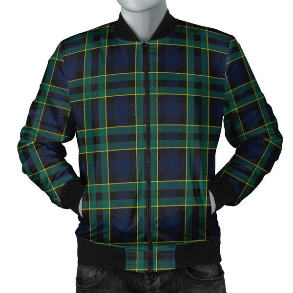 Mowat Modern Clan Badge Tartan Bomber Jacket