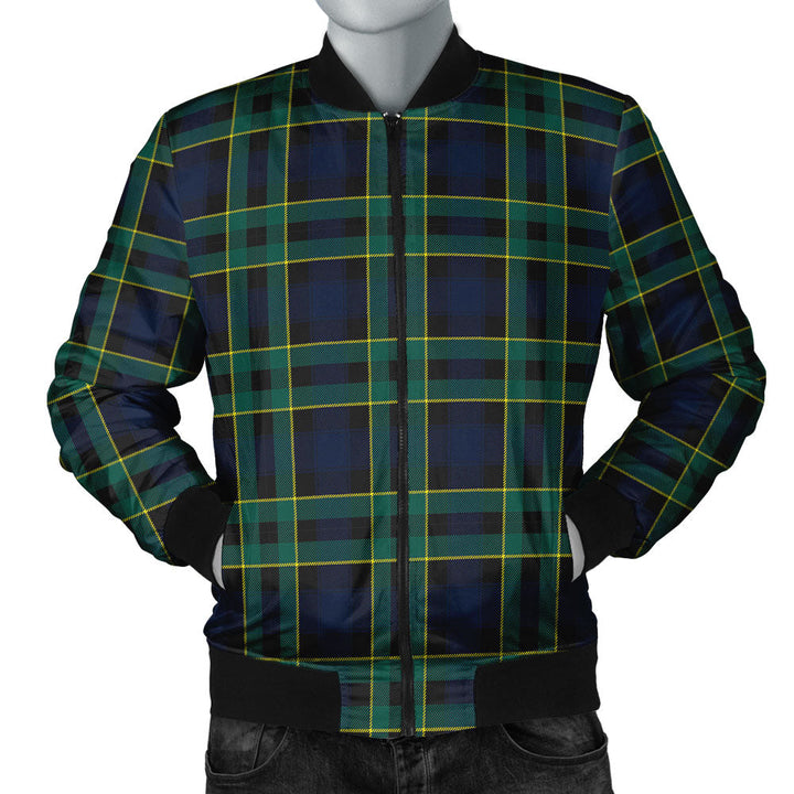 Mowat Modern Clan Badge Tartan Bomber Jacket