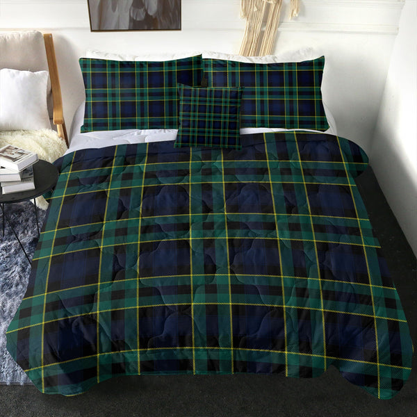 Mowat Modern Clan Badge Tartan Comforter