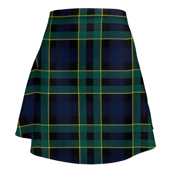Mowat Modern Clan Badge Tartan Flared Skirt