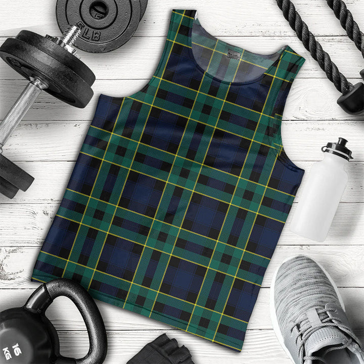 Mowat Modern Clan Badge Tartan Men Tank Top