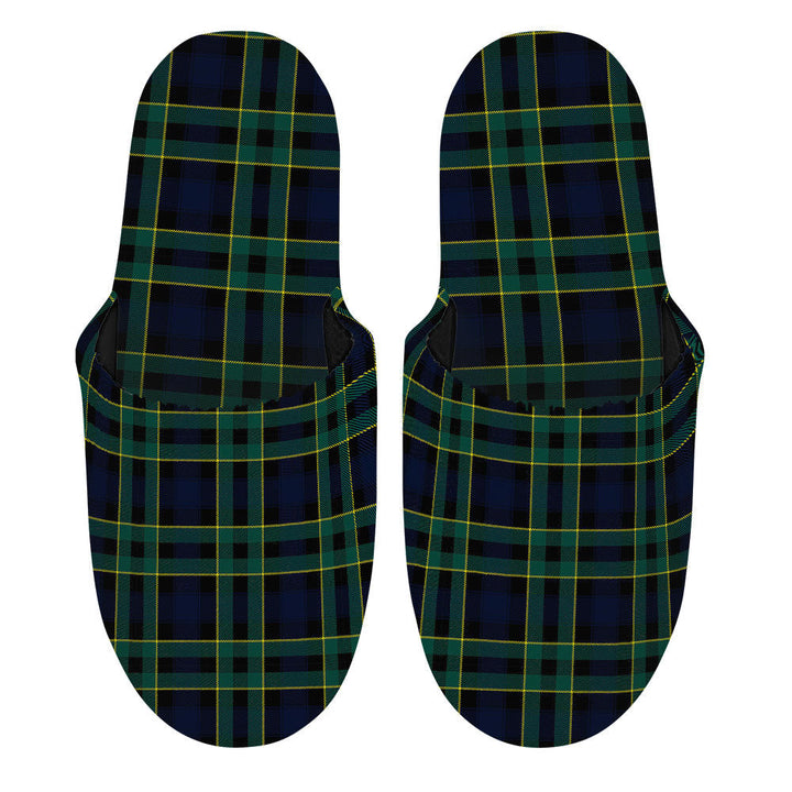 Mowat Modern Clan Badge Tartan Mop Slippers
