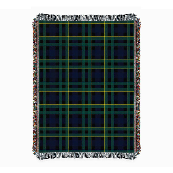 Mowat Modern Clan Badge Tartan Woven Blanket