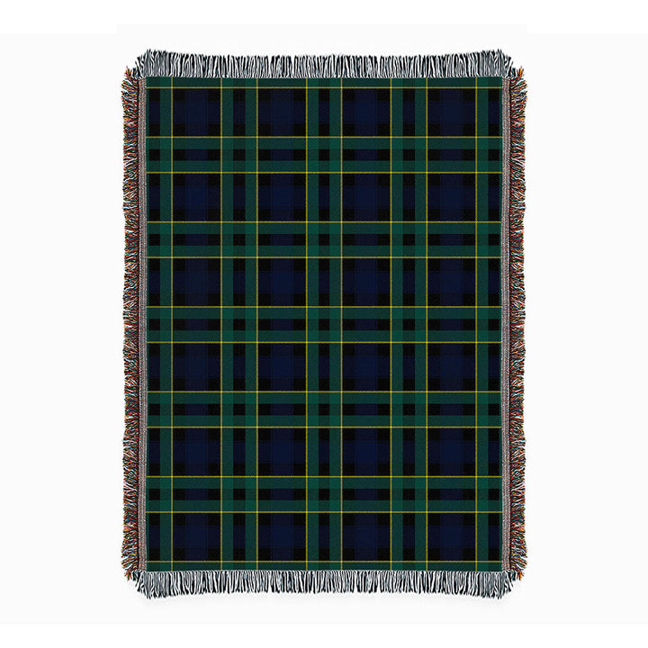 Mowat Modern Clan Badge Tartan Woven Blanket