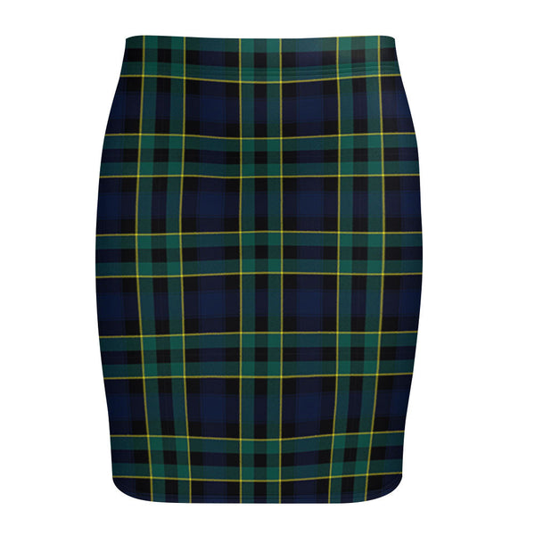 Mowat Modern Tartan Fitted Skirt