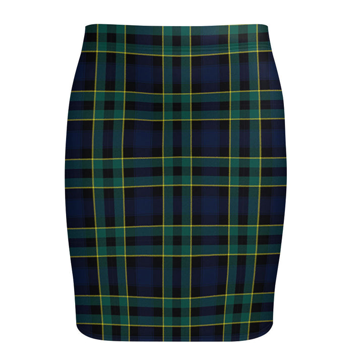 Mowat Modern Tartan Fitted Skirt