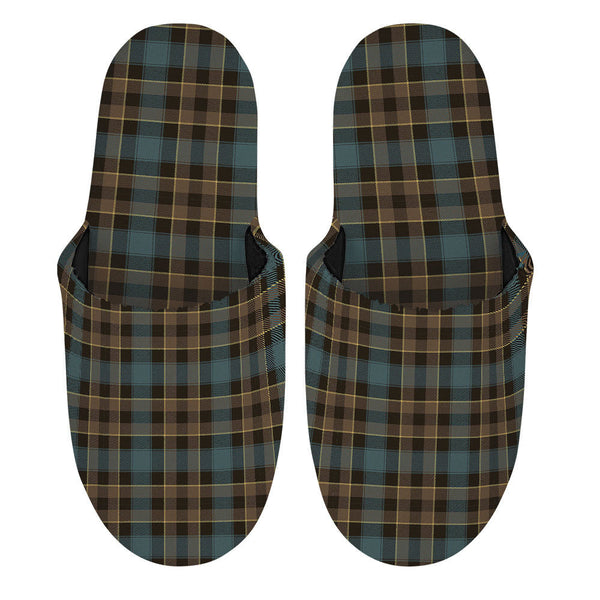 Mowat Weathered Clan Badge Tartan Mop Slippers